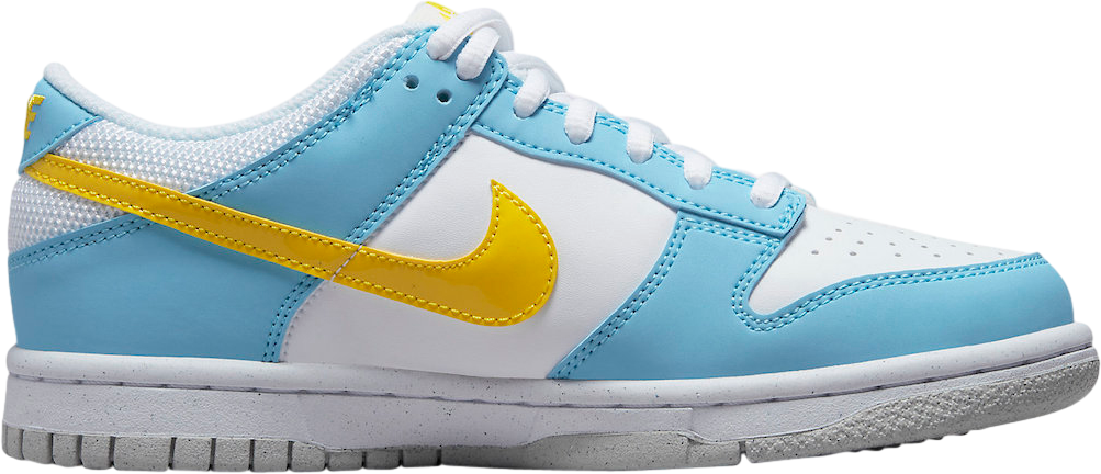 Nike Dunk Low GS Next Nature White Blue Yellow