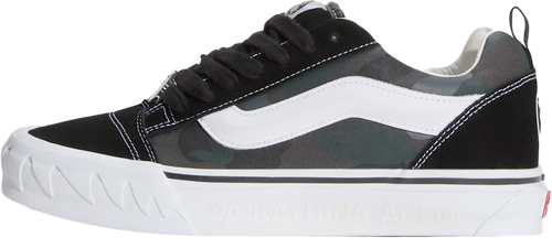 A Bathing Ape x Vans Knu Skool Black