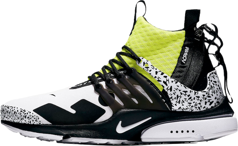Acronym x Nike Air Presto Mid Dynamic Yellow