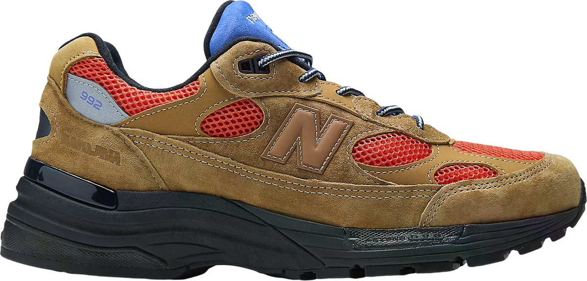 Action Bronson x New Balance 992 Tan / Red