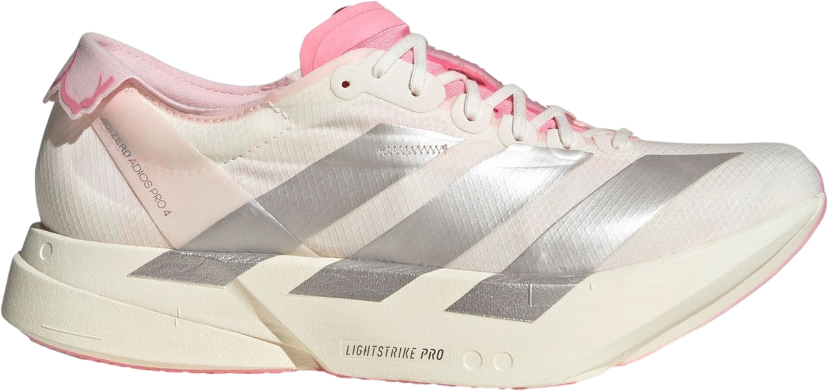 Adidas Adizero Adios Crew White / Silver Metallic