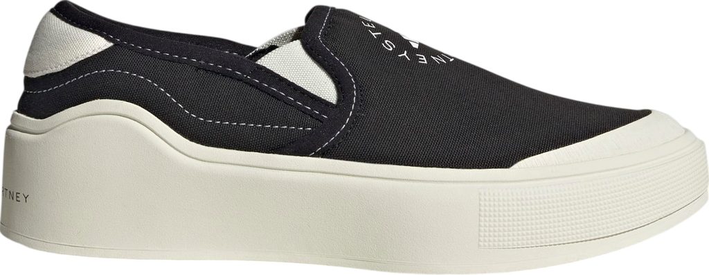 Adidas by Stella Mccartney Court Slip-On Core Black / Off White