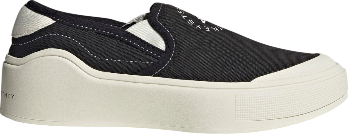 Adidas by Stella Mccartney Court Slip-On Core Black / Off White