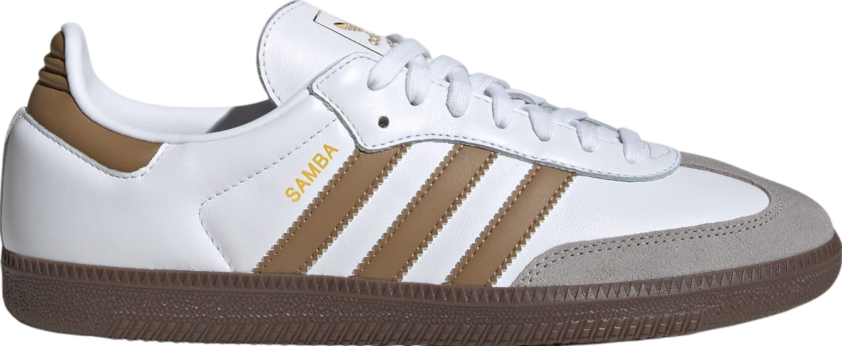Adidas Samba OG Cloud White / Brown Desert