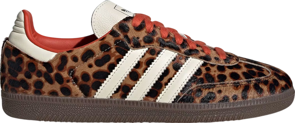 Adidas Samba White / Burnt Orange