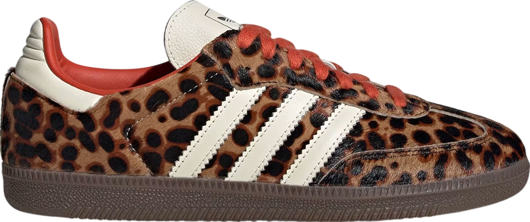 Adidas Samba White / Burnt Orange