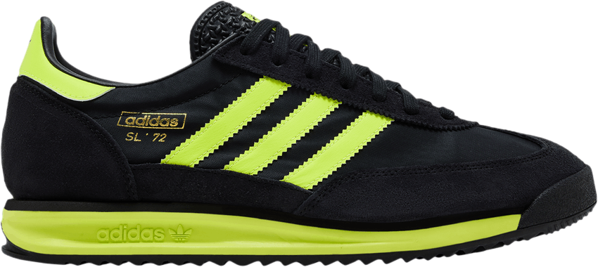 Adidas Sl72 RS Black Solar Yellow