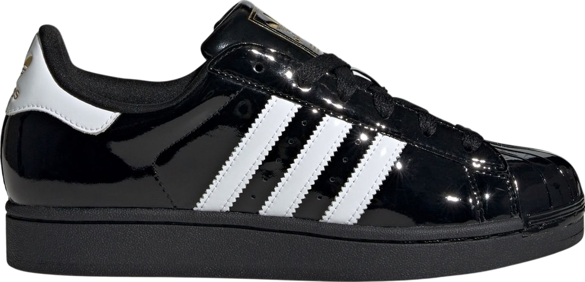 Adidas Superstar Black Patent Leather