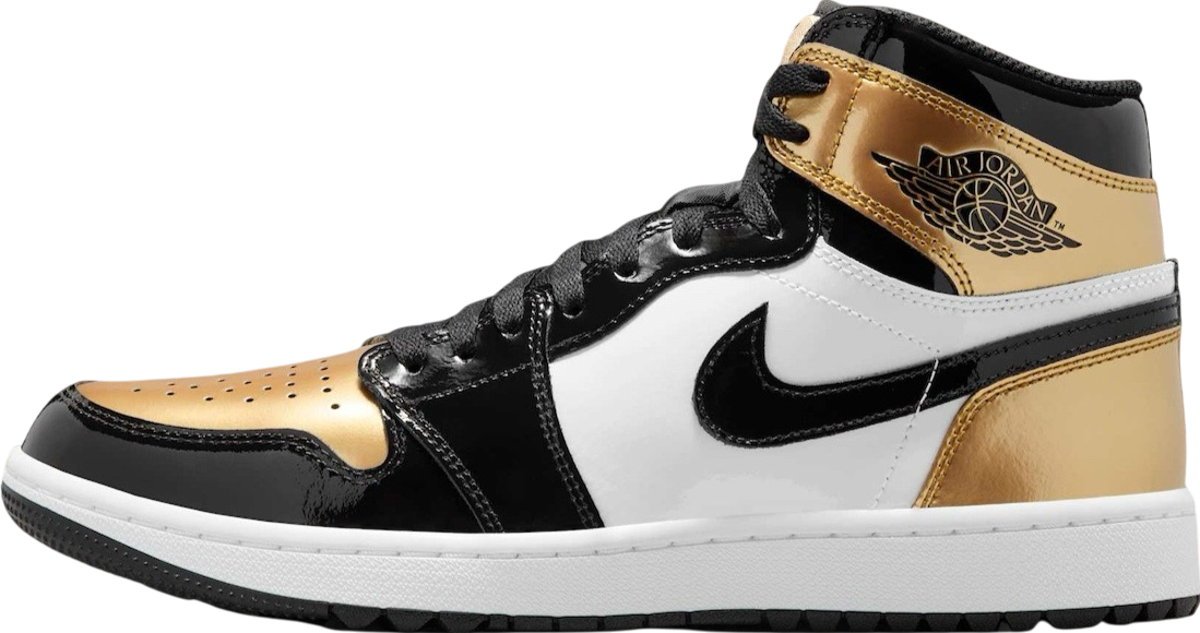 Air Jordan 1 High Golf Gold Toe
