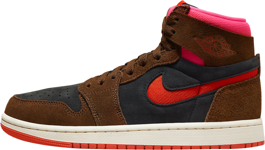 Air Jordan 1 High Zoom Comfort 2 WMNS Cacao Wow Picante Red