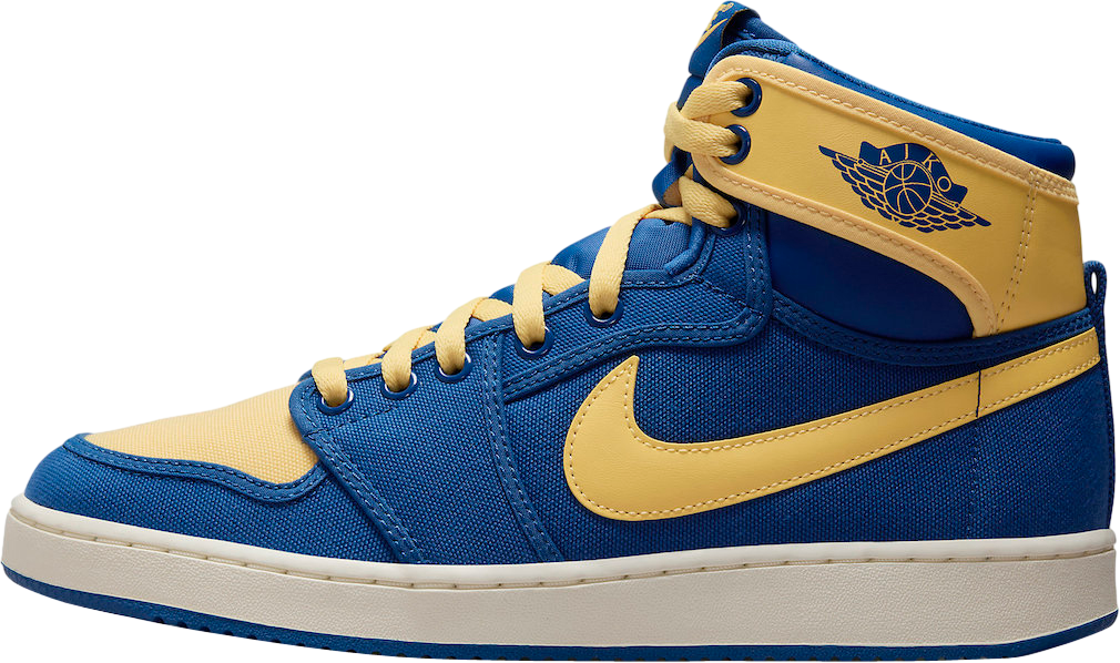 Air Jordan 1 KO True Blue Topaz Gold