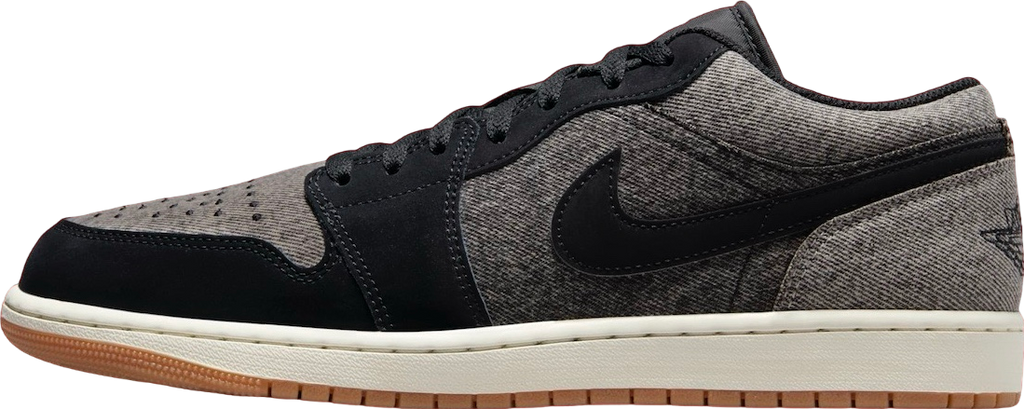 Air Jordan 1 Low Black Denim