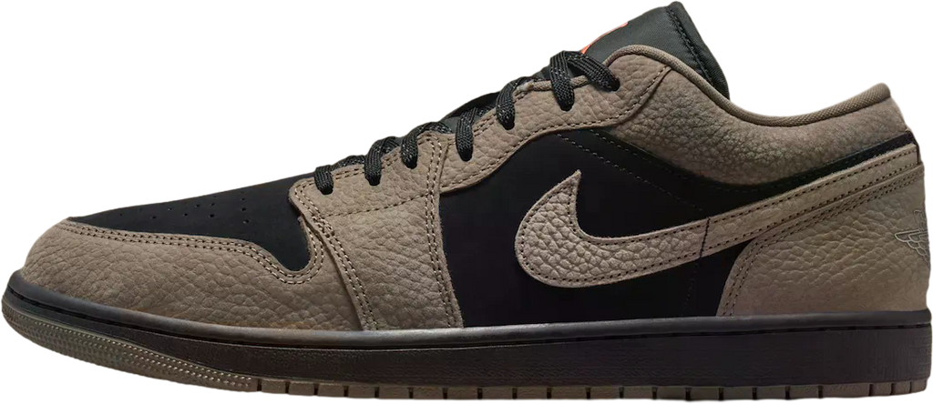 Air Jordan 1 Low Black / Light Wild Mango