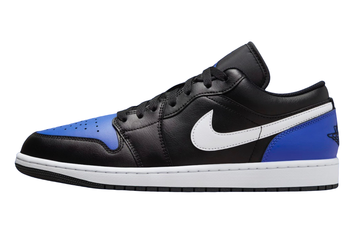 Air Jordan 1 Low Black Royal Toe