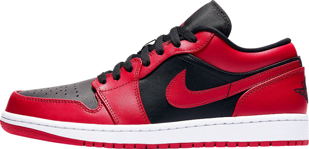Air Jordan 1 Low Black / Varsity Red
