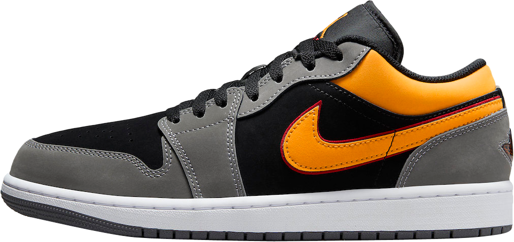 Air Jordan 1 Low Black Vivid Orange