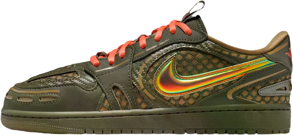 Air Jordan 1 Low Brown Kelp / Light Wild Mango