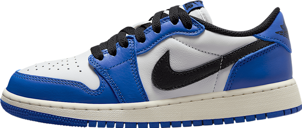 Air Jordan 1 Low Game Royal GS White / Game Royal