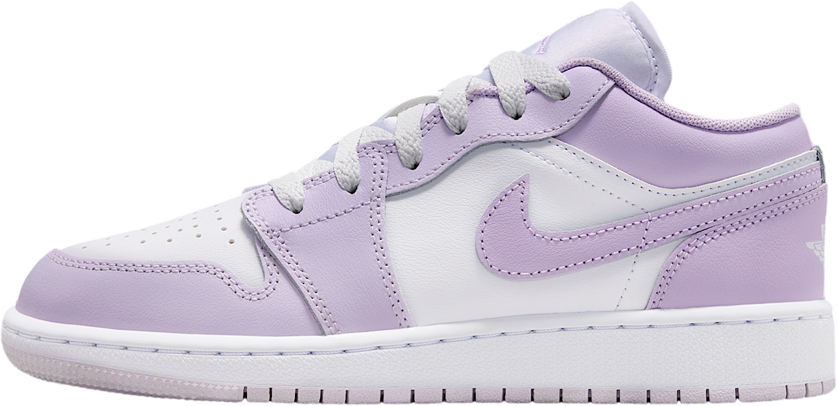 Air Jordan 1 Low GS Barely Grape / Violet Mist