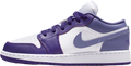 Air Jordan 1 Low GS Court Purple / White