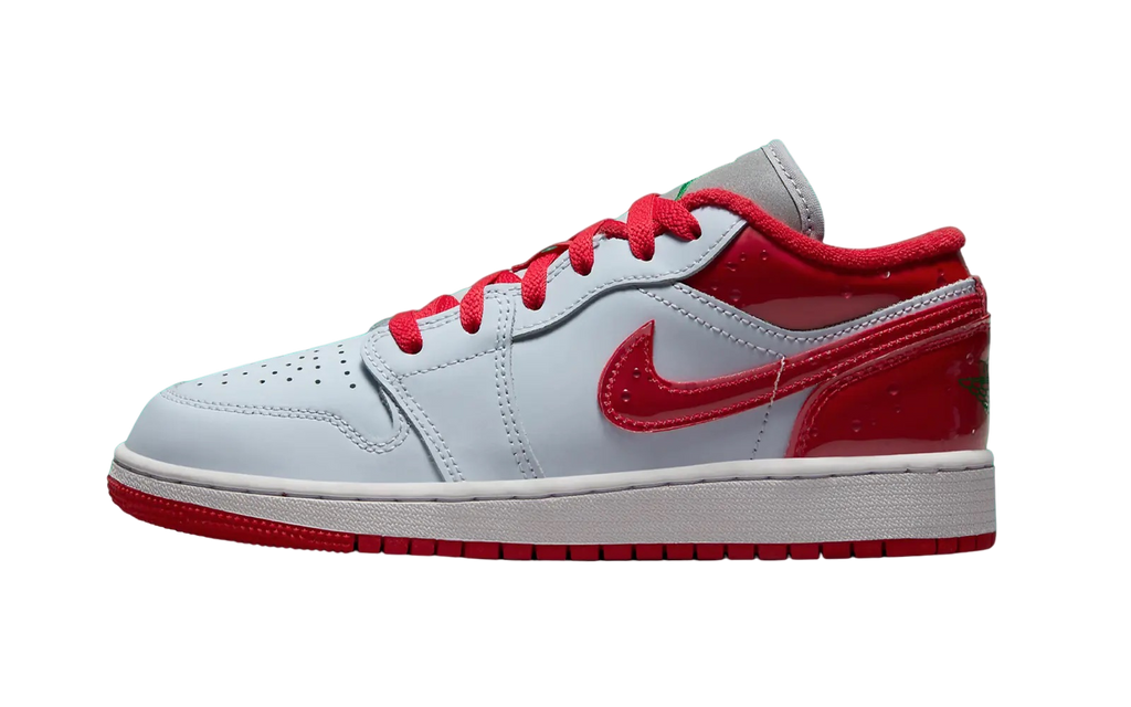 Air Jordan 1 Low GS Football Grey University Red
