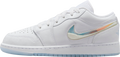 Air Jordan 1 Low GS Glitter Swoosh