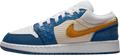 Air Jordan 1 Low GS Mismatched White Blue
