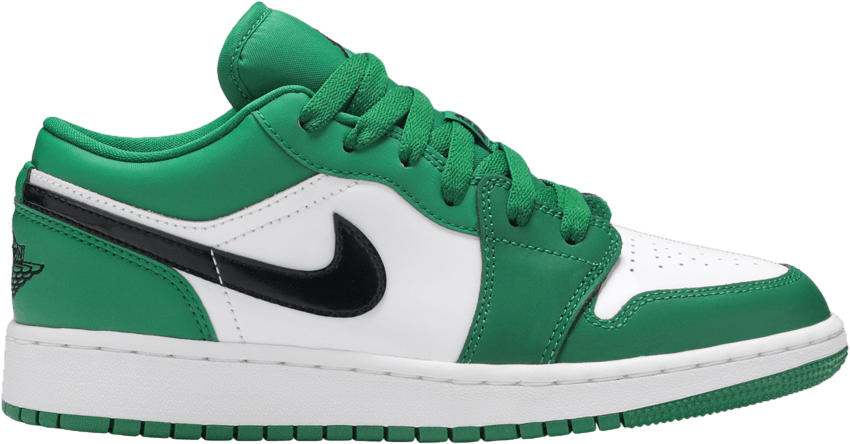 Air Jordan 1 Low GS Pine Green