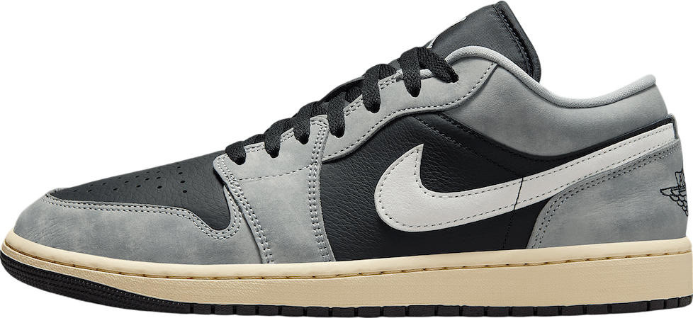 Air Jordan 1 Low Light Smoke Grey / White