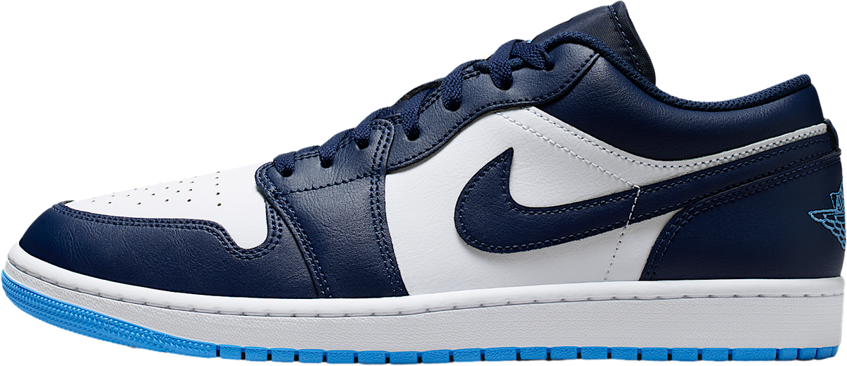 Air Jordan 1 Low Midnight Navy / White