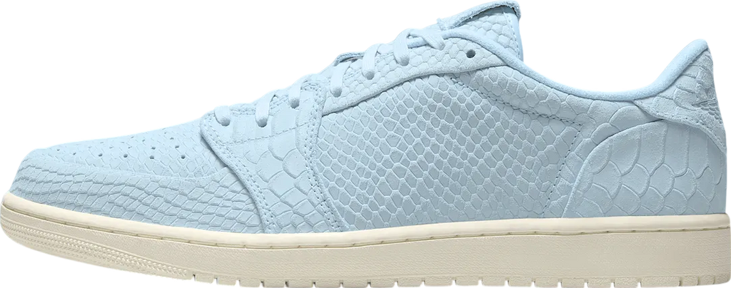 Air Jordan 1 Low NS Ice Blue Python