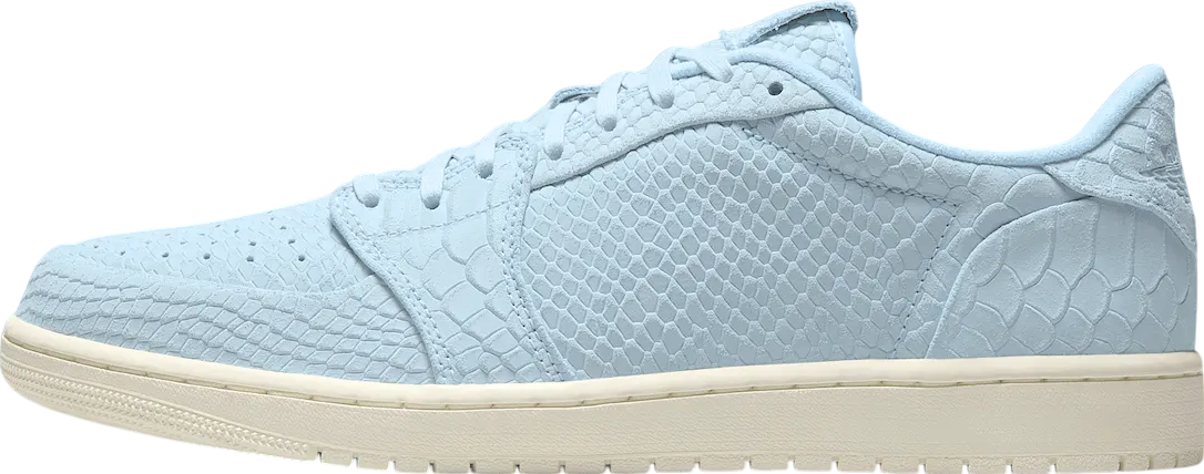 Air Jordan 1 Low NS Ice Blue Python