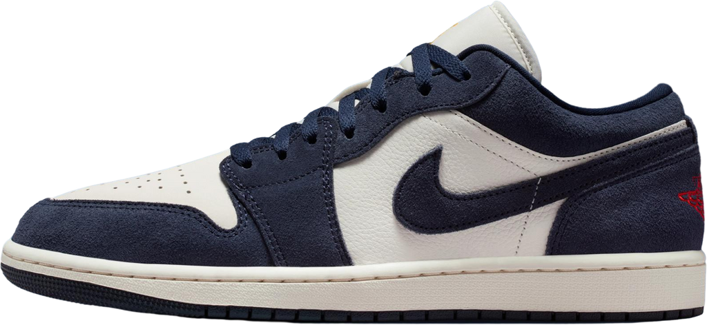 Air Jordan 1 Low Obsidian / University Gold