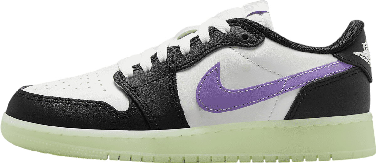 Air Jordan 1 Low OG GS Black / Raspberry