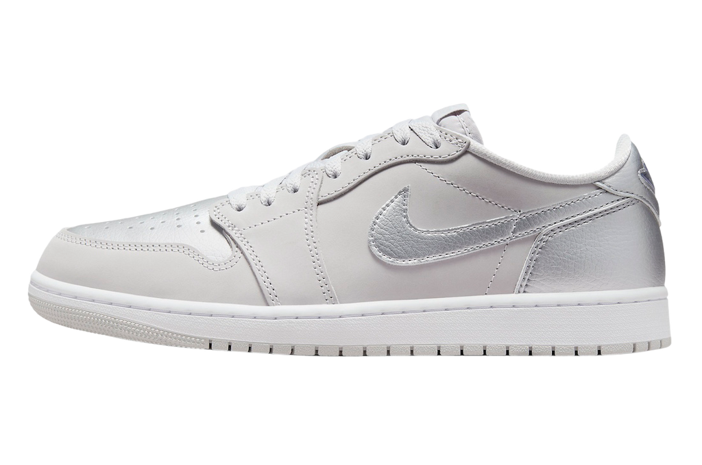 Air Jordan 1 Low OG Metallic Silver