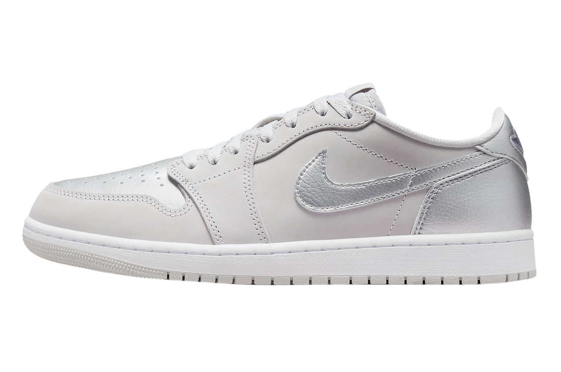 Air Jordan 1 Low OG Metallic Silver