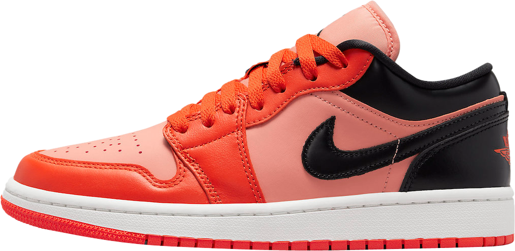 Air Jordan 1 Low Orange Black
