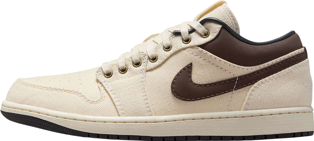 Air Jordan 1 Low Pale Ivory / Baroque Brown