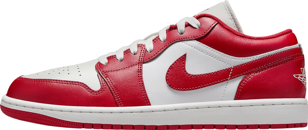 Air Jordan 1 Low Red / White