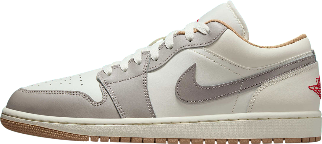 Air Jordan 1 Low Sail / Fire Red