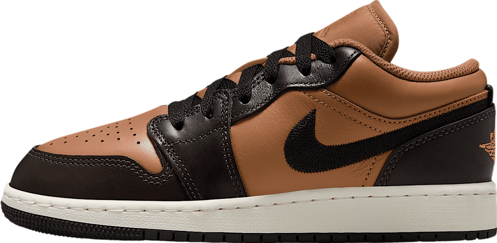 Air Jordan 1 Low SE GS Flax / Baroque Brown