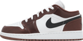 Air Jordan 1 Low SE GS White / Black / Dark Pony