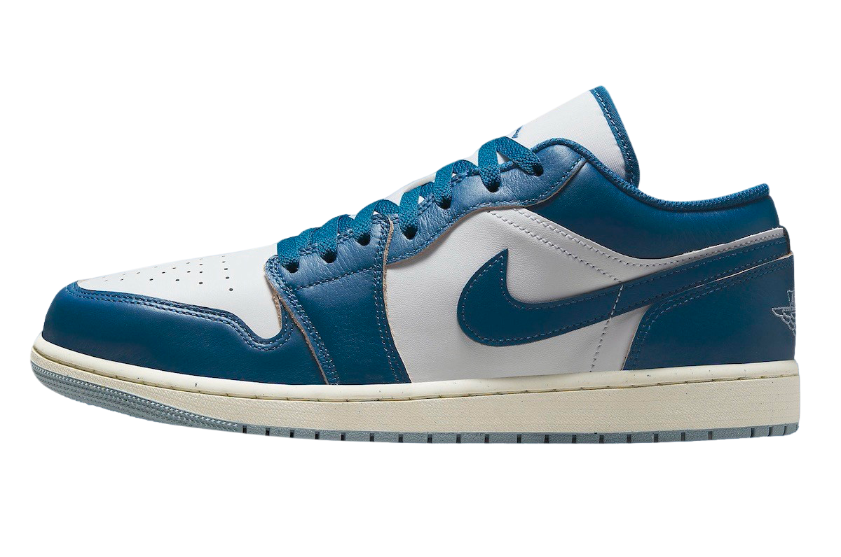 Air Jordan 1 Low SE White Industrial Blue
