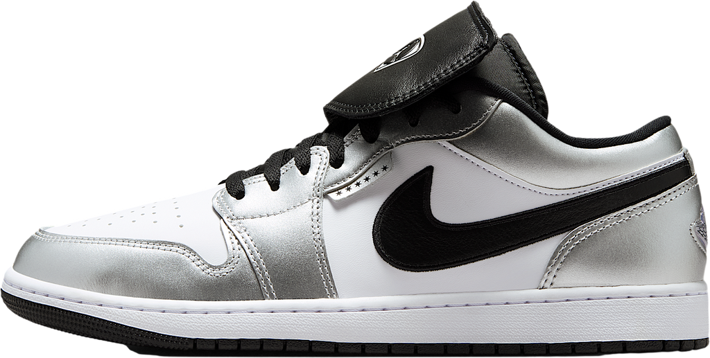 Air Jordan 1 Low SE White / Metallic Silver