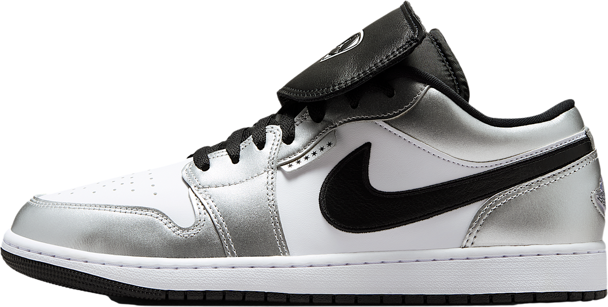 Air Jordan 1 Low SE White / Metallic Silver