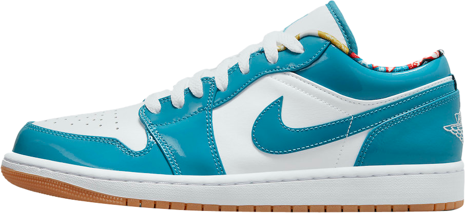 Air Jordan 1 Low Teal White