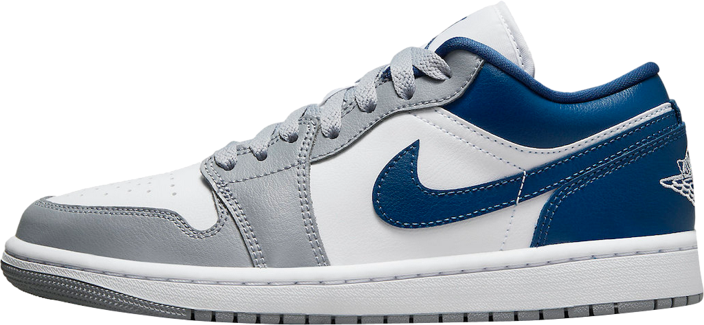 Air Jordan 1 Low White Grey Blue