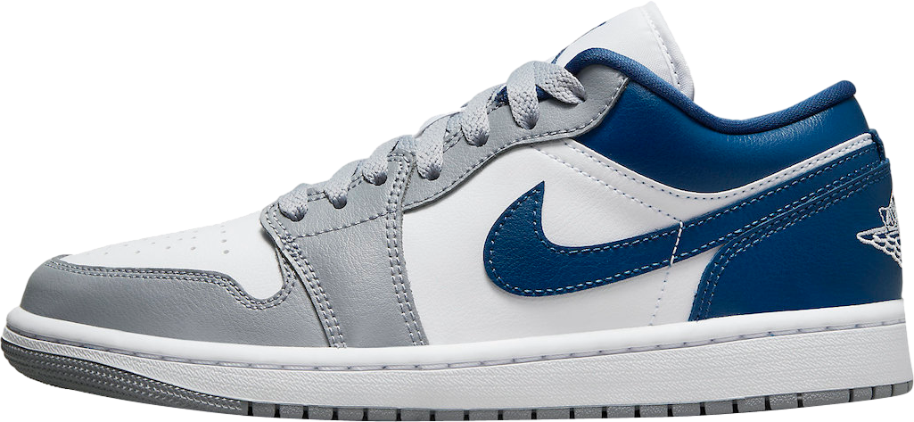 Air Jordan 1 Low White Grey Blue