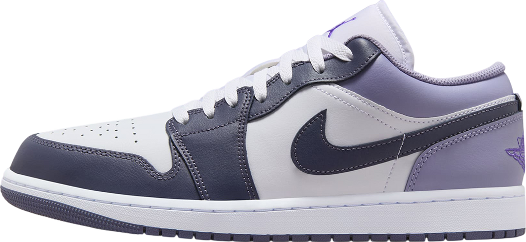 Air Jordan 1 Low White / Purple