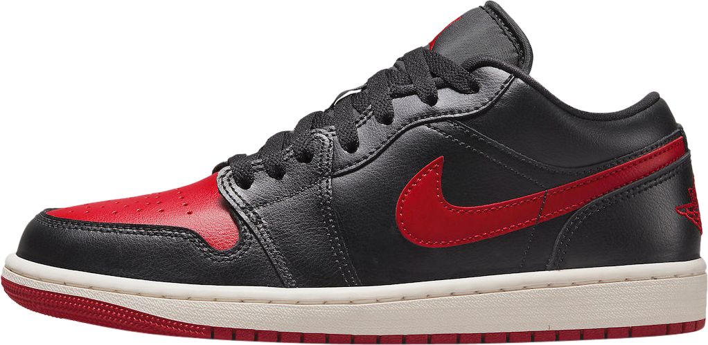 Air Jordan 1 Low WMNS Bred Sail